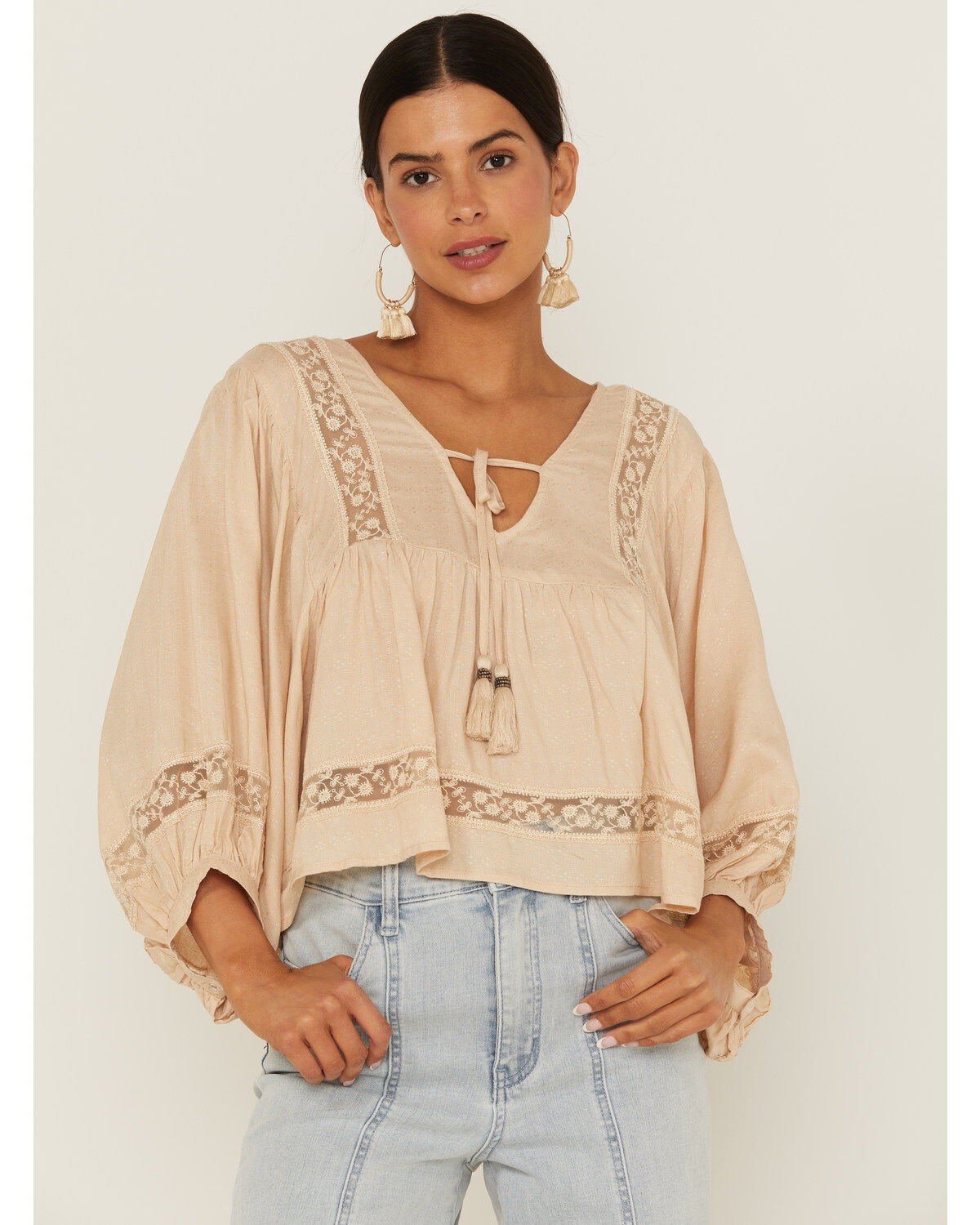 Band of the Free Women's Faun Lace Top