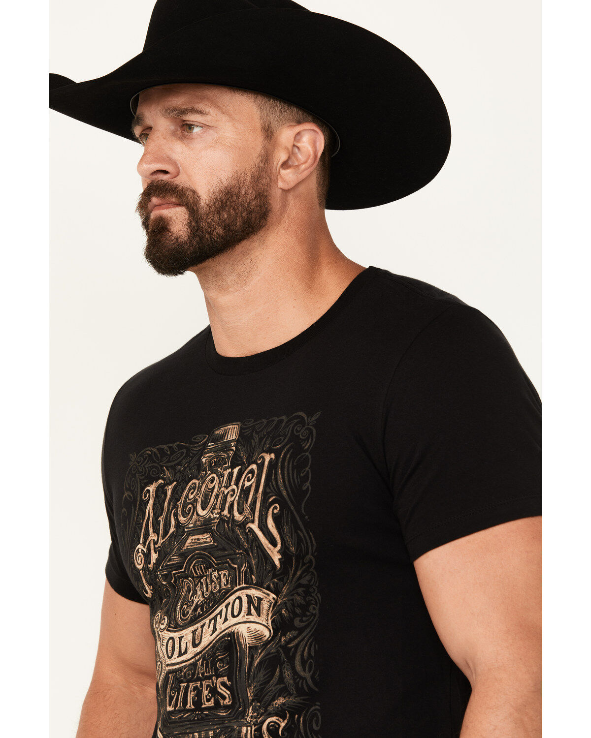 Cody James Men's Alcohol Solution Short Sleeve Graphic T-Shirt