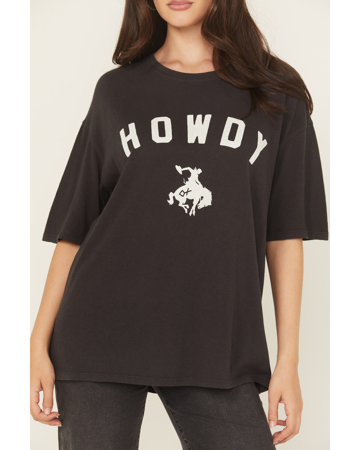 Z Supply x Diamond Cross Ranch Women's Howdy Not My First Rodeo Short Sleeve Graphic Tee
