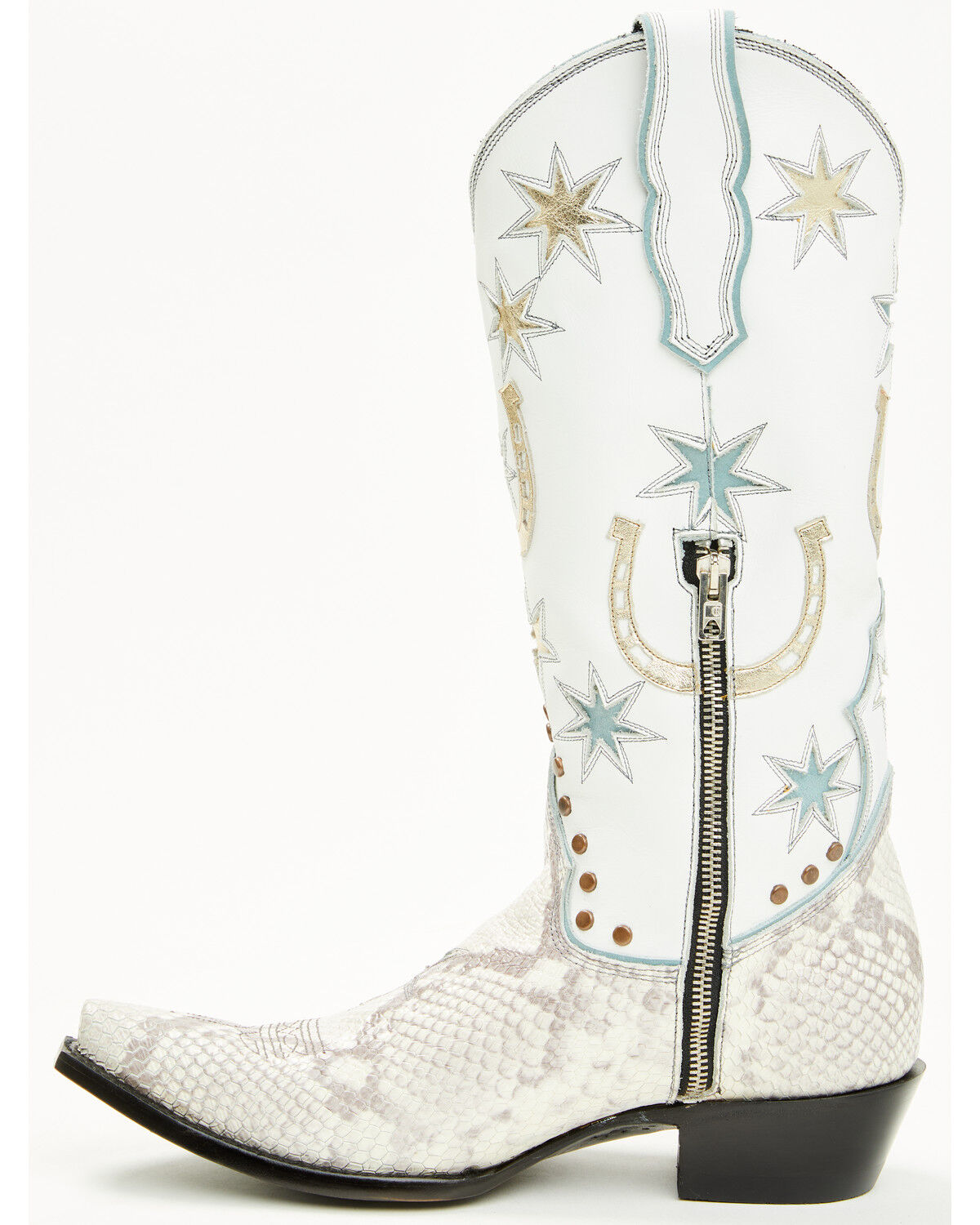 Old Gringo Women's Lucky Star Exotic Python Tall Western Boots - Snip Toe