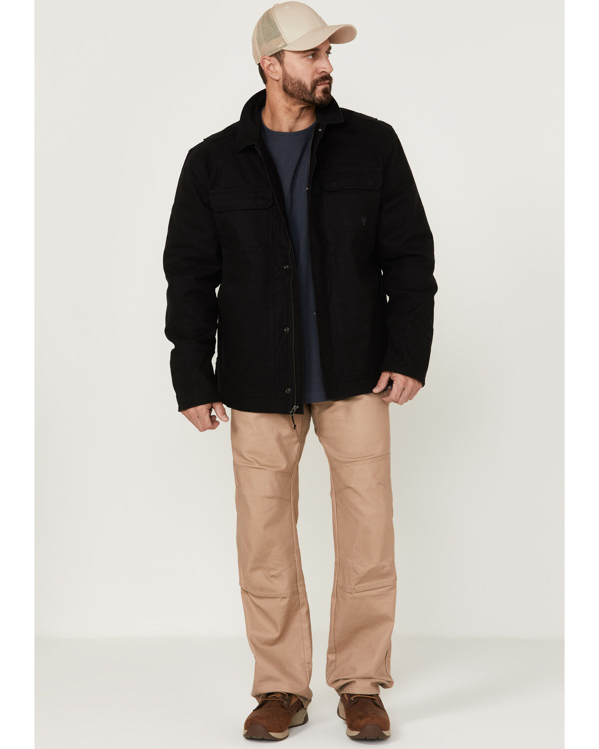 Hawx Men's Pro Insulated Zip-Front Work Car Jacket