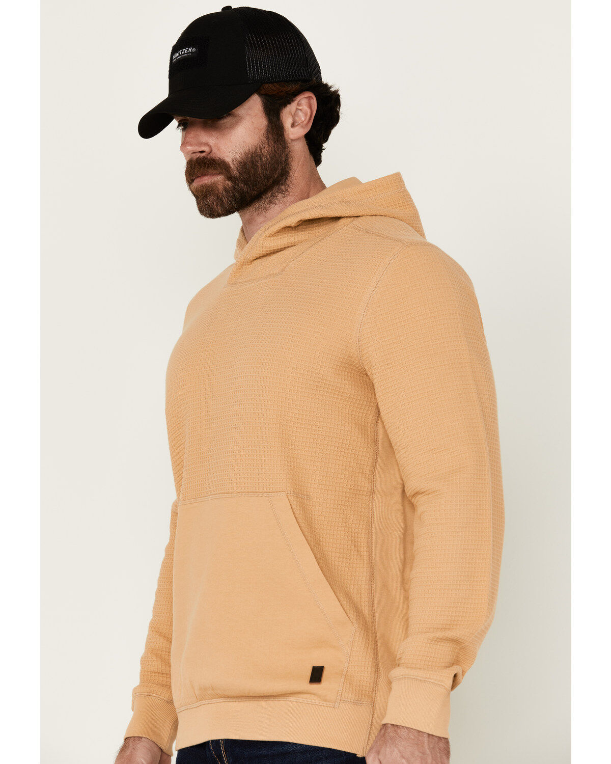 Brothers and Sons Men's Vander Solid Hooded Sweatshirt