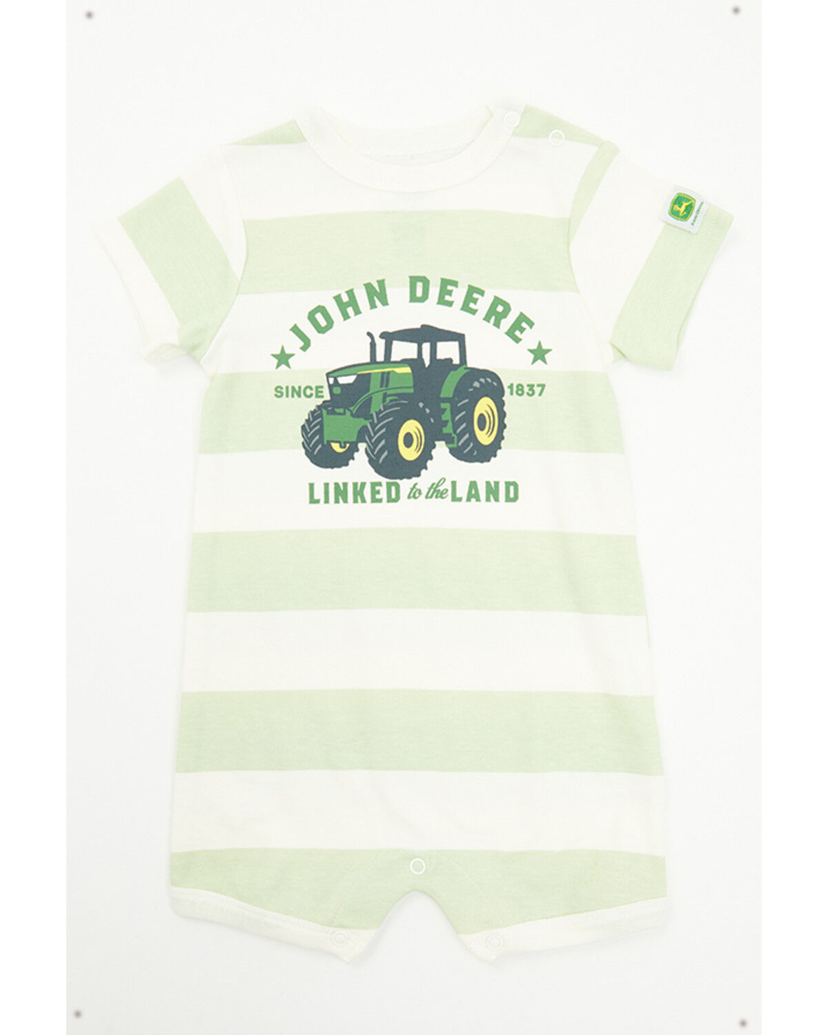 John Deere Infant Boys' Linked to the Land Onesie
