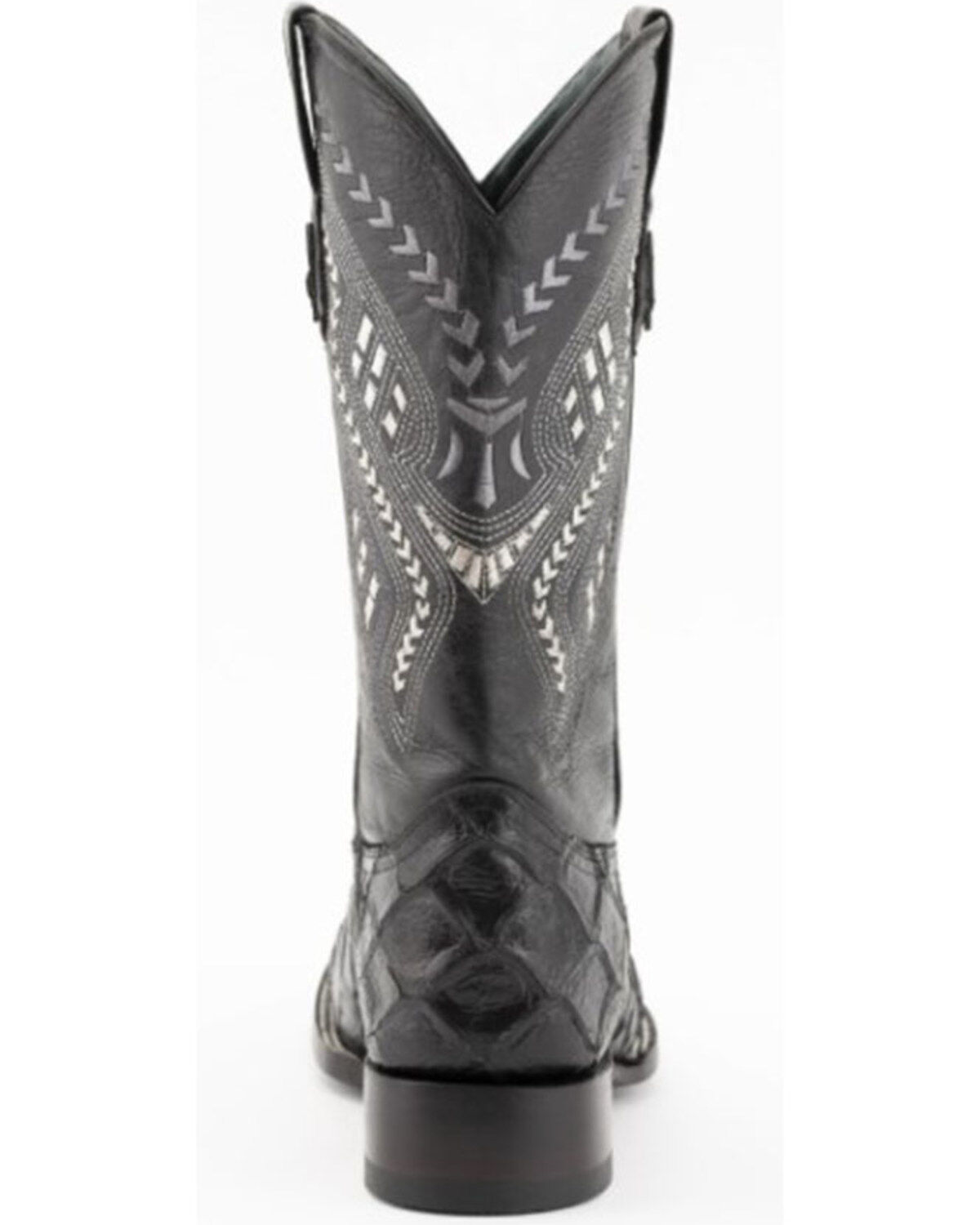 Ferrini Men's Bronco Pirarucu Print Western Boots - Stockman Square Toe