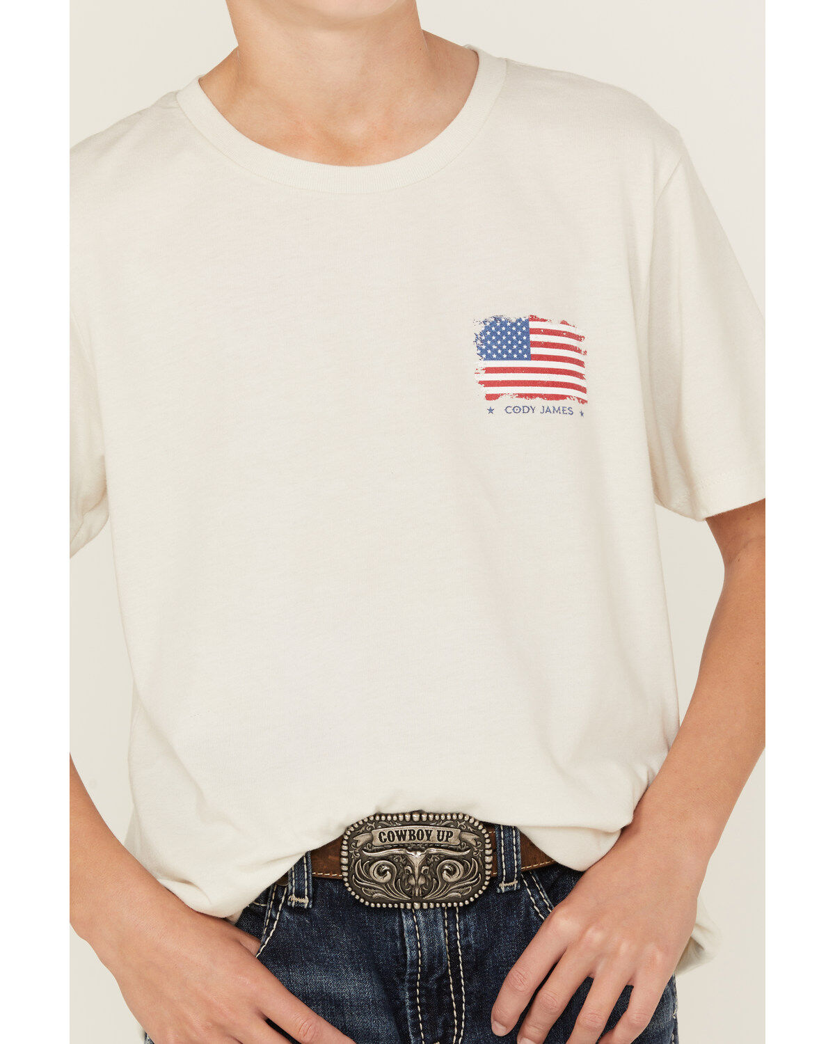 Cody James Boys' Justice For All Short Sleeve Graphic T-Shirt