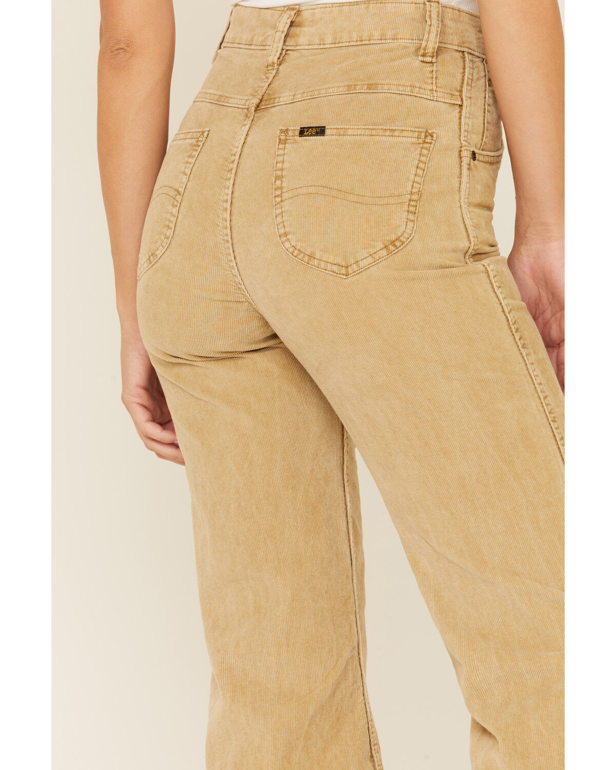 Lee Women's Corduroy High Rise Flare Jeans