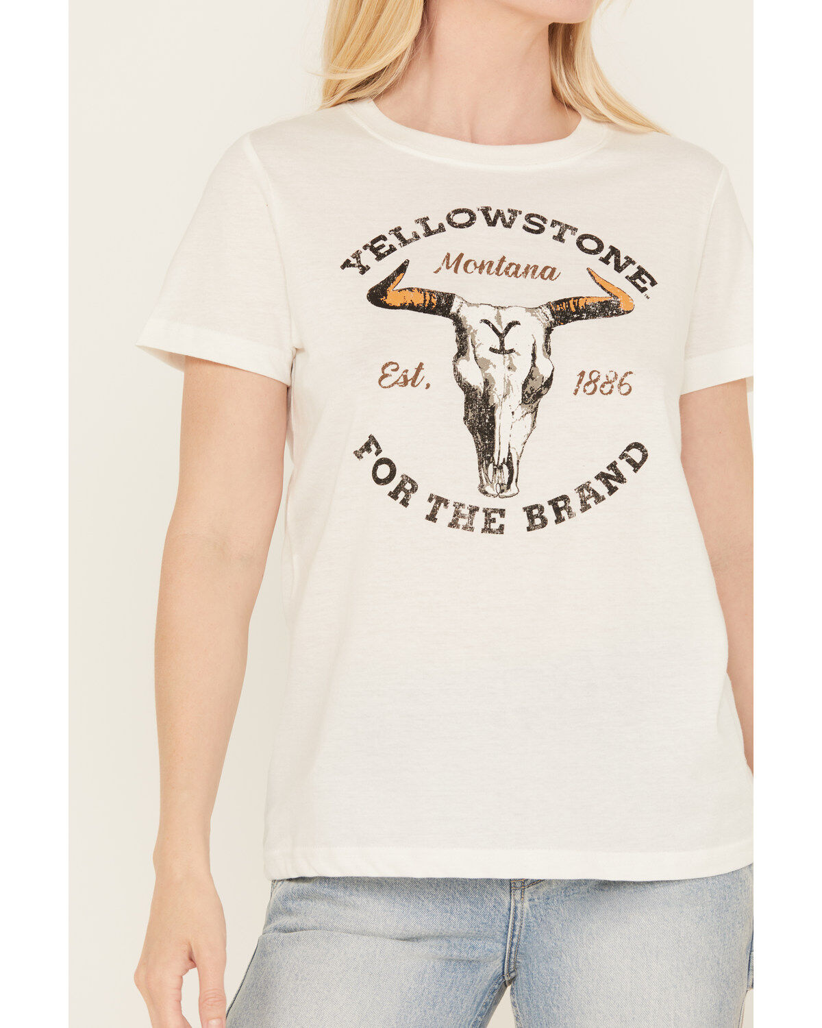 Paramount Network's Yellowstone Women's Dutton Ranch Short Sleeve Graphic Tee