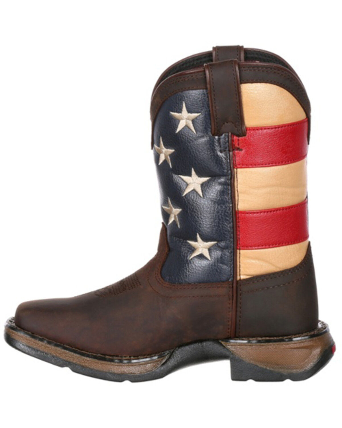 Durango Boys' Americana Western Boots - Broad Square Toe