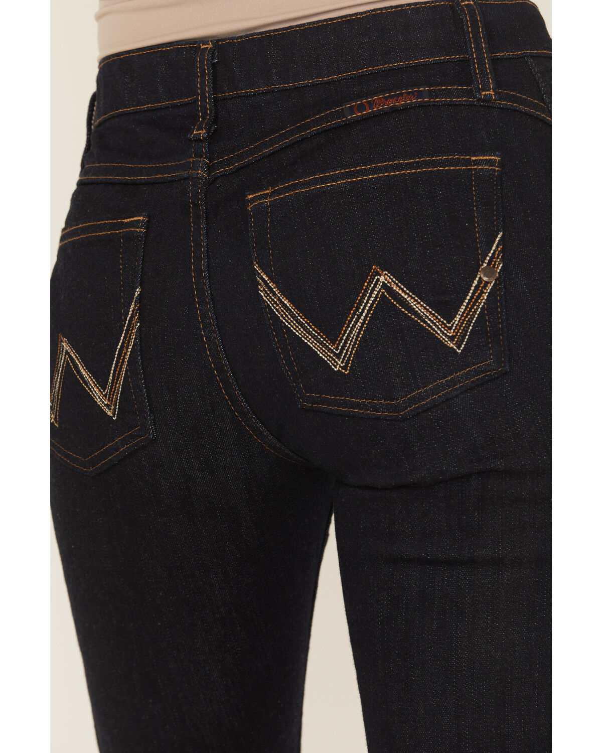 Wrangler Women's Dark Dynasty Ultimate Riding Q-Baby Jeans