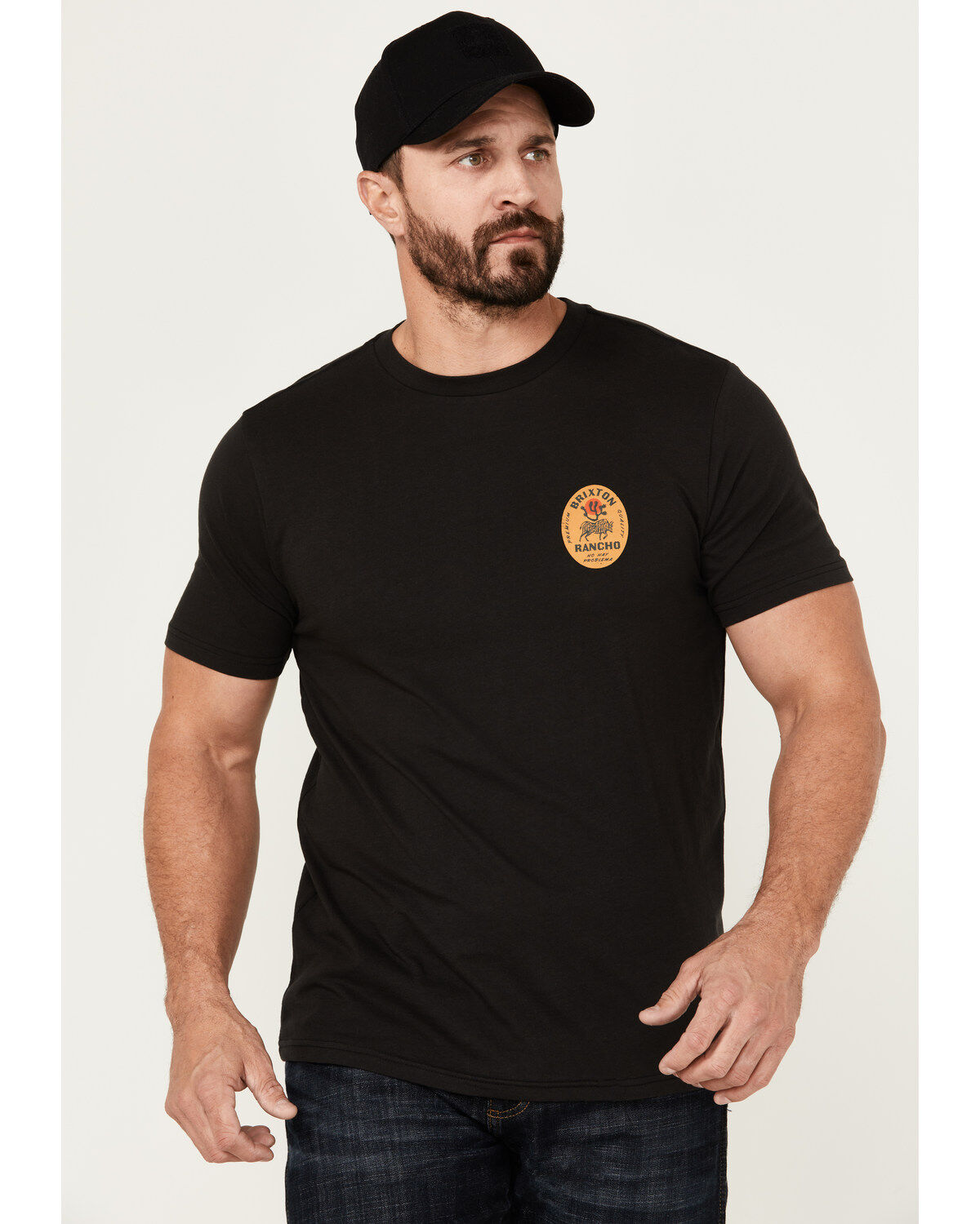Brixton Men's Rancho Short Sleeve Graphic T-Shirt