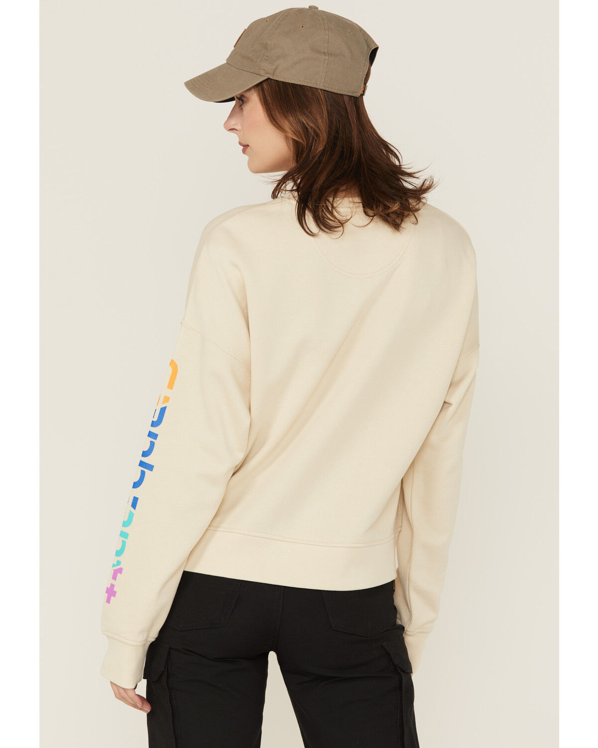 Carhartt Women's TENCEL® Fiber Series Loose Fit Long Sleeve Graphic Sweatshirt