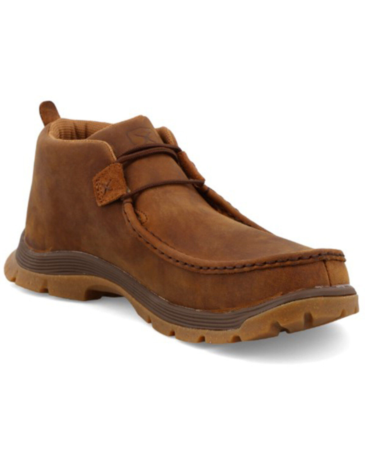 Twisted X Men's Chukka Oblique Toe Shoes - Moc Toe