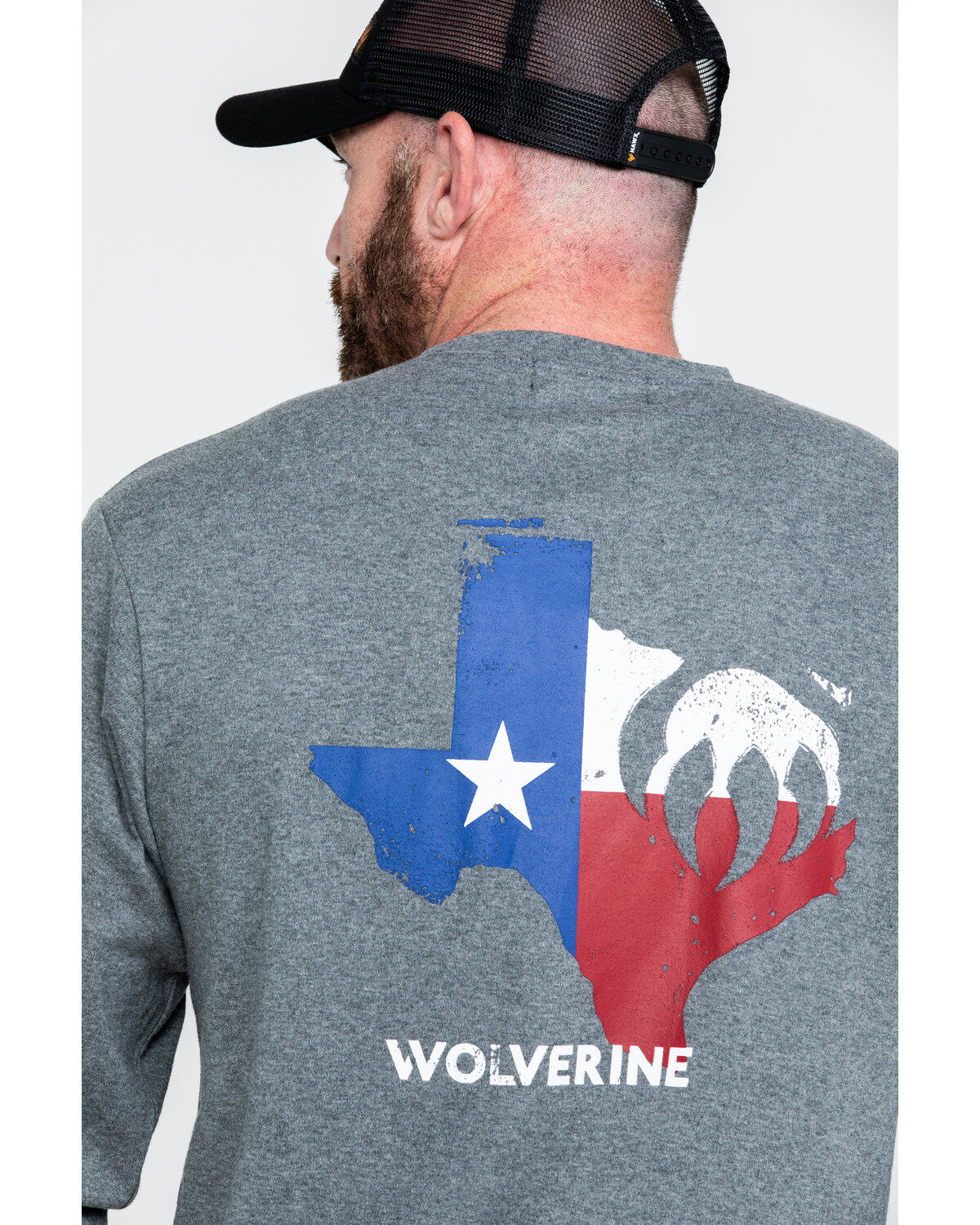 Wolverine Men's FR Sleeve Logo Work T-Shirt