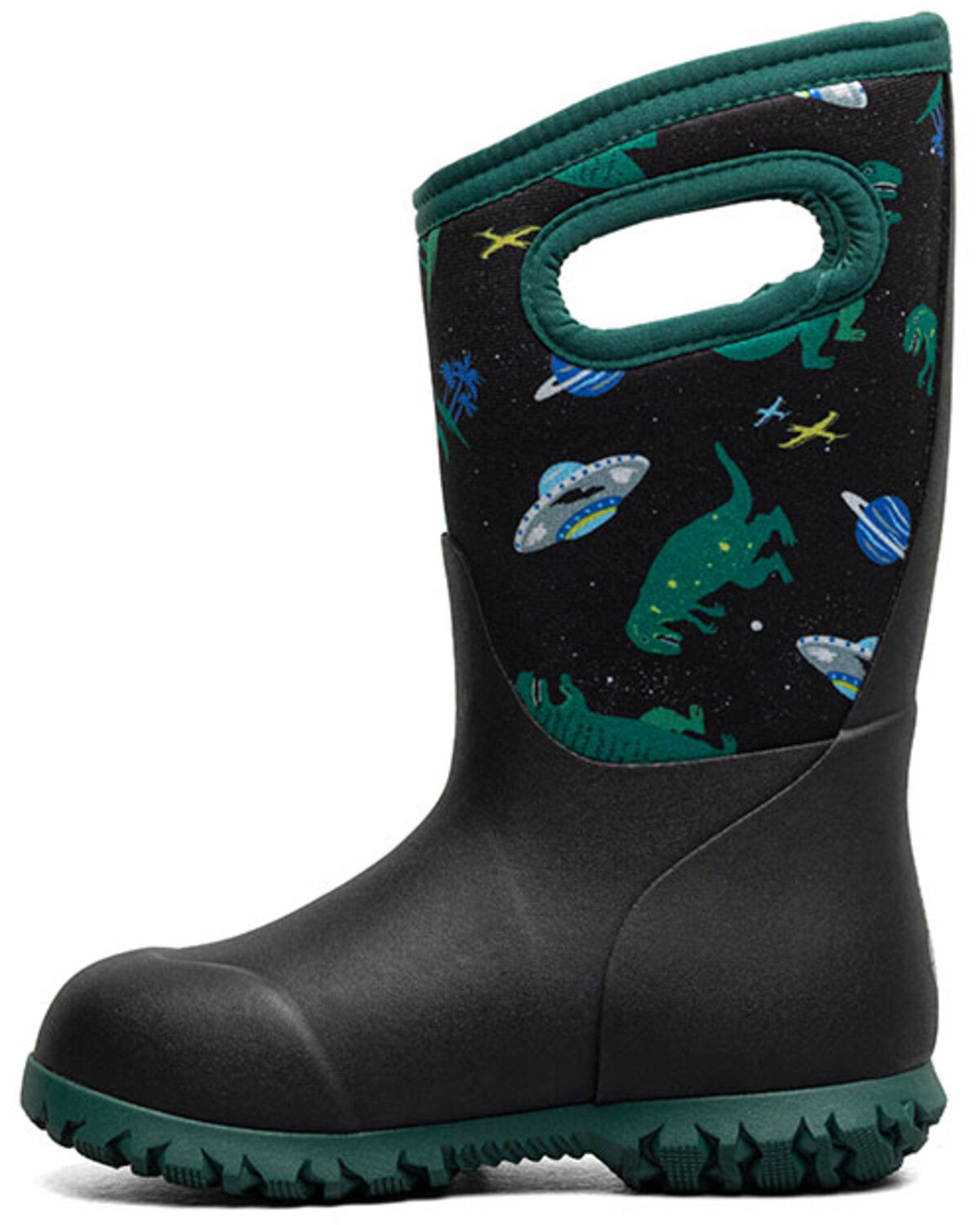 Bogs Boys' York Jurassic Dino Waterproof Boots - Round Toe