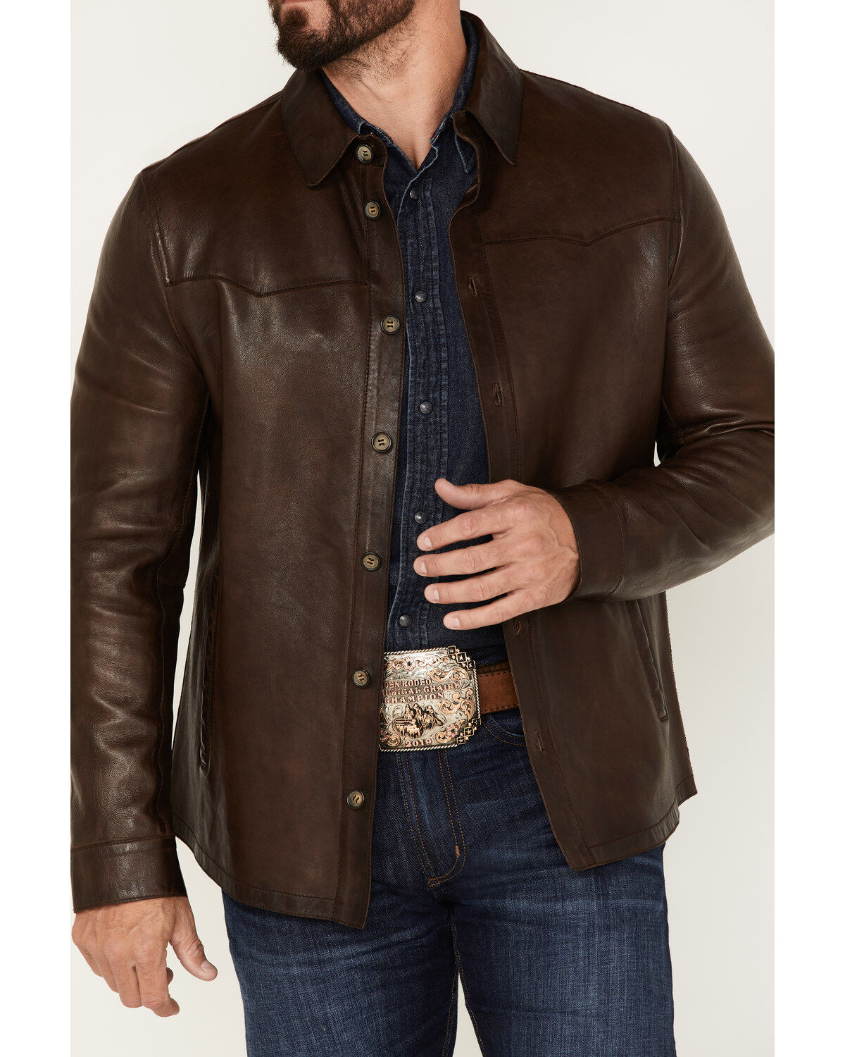 Scully Men's Leather