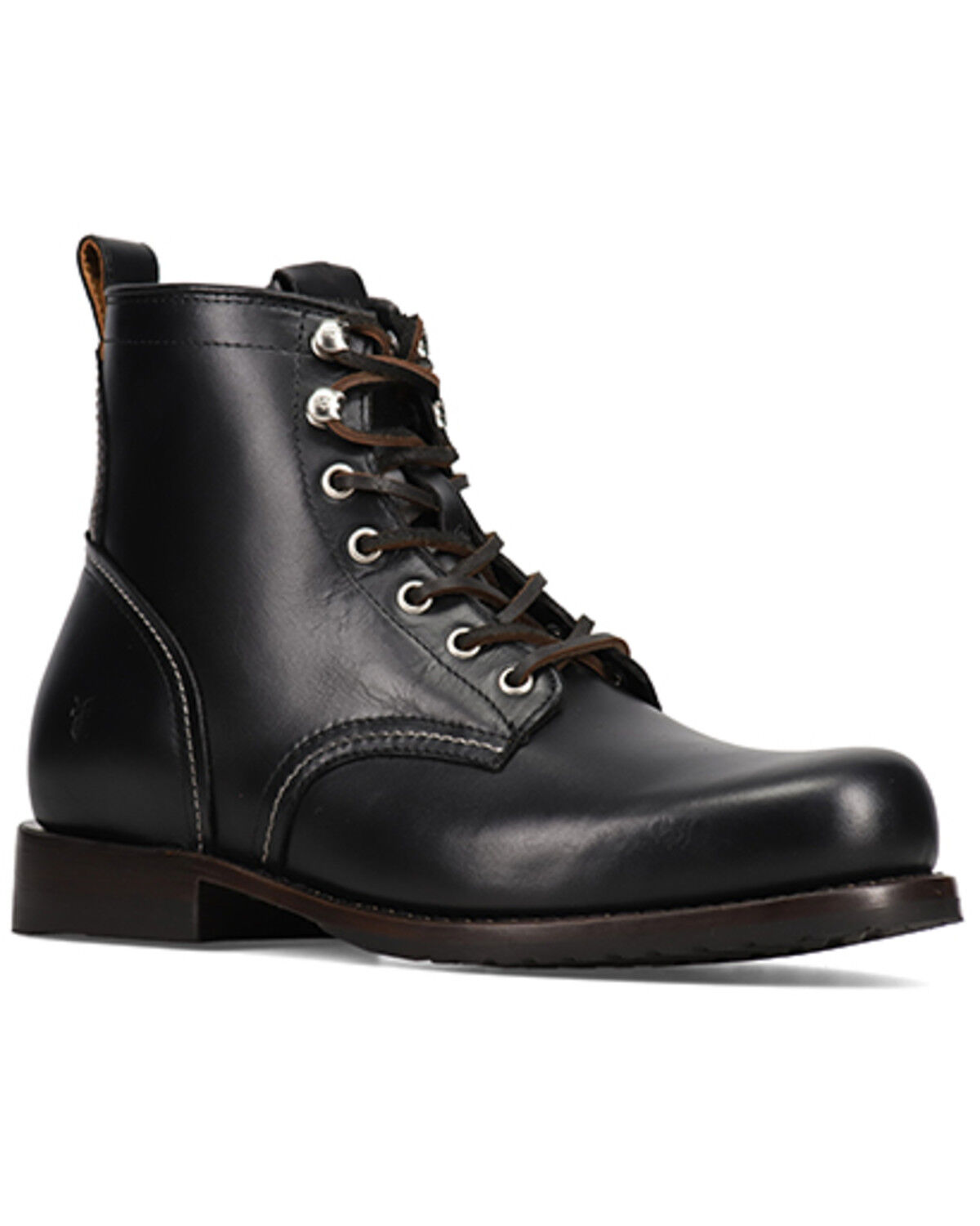 Frye Men's Hudson Workboot Plain Toe Boots - Round Toe