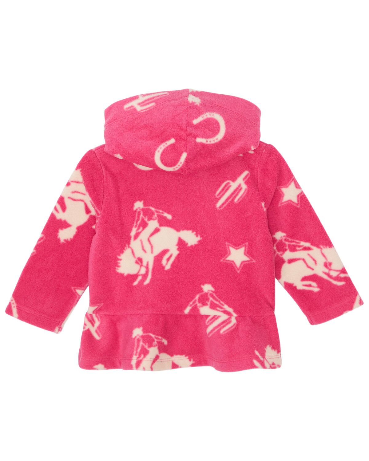 Wrangler Infant Girls' Conversation Print Sherpa Jacket