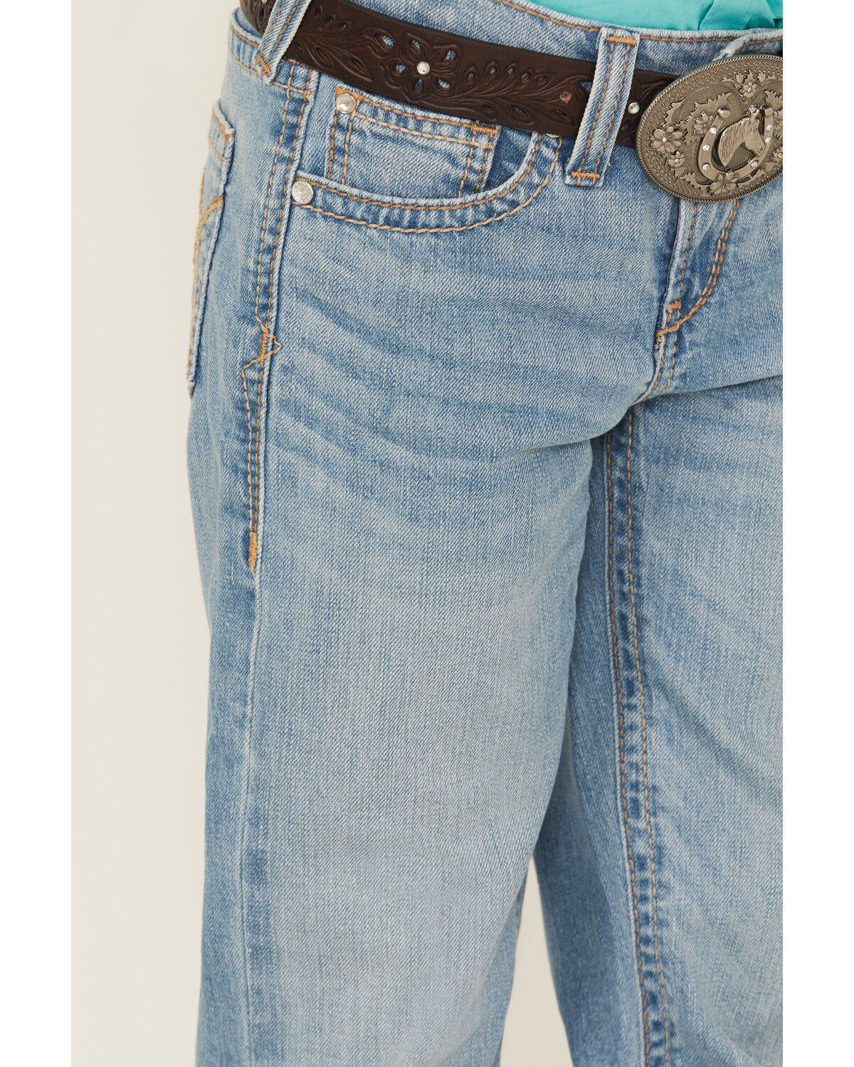 Ariat Girls' R.E.A.L. Hasley Bootcut Stretch Denim Jeans