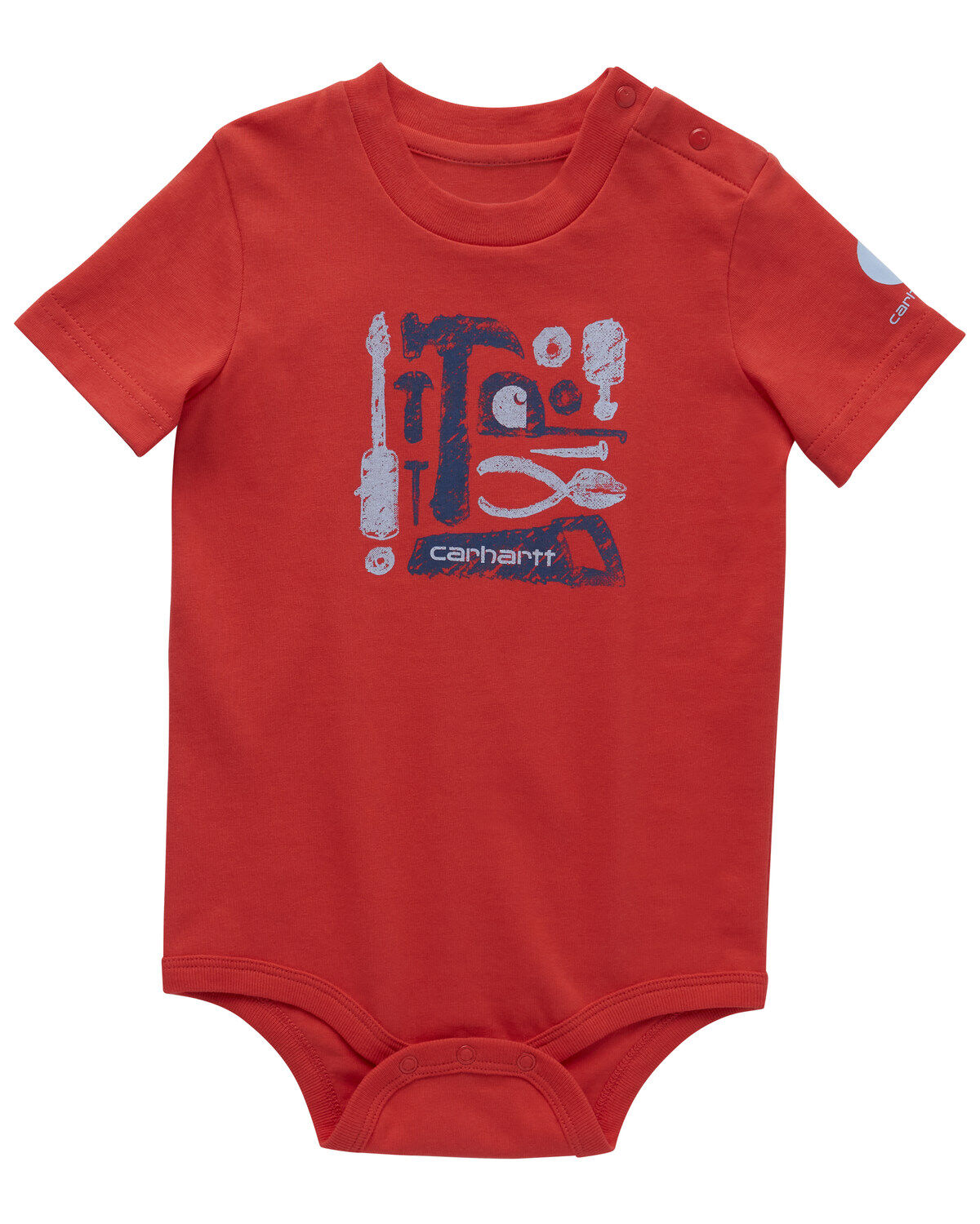 Carhartt Infant Boys' Tools Short Sleeve Graphic Print Onesie