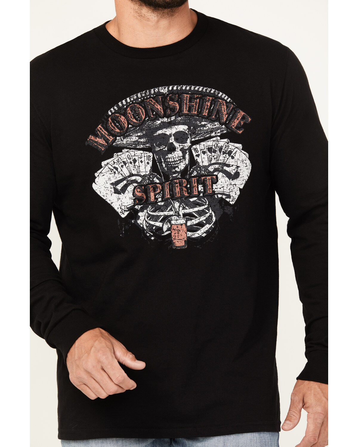 Moonshine Spirit Men's Marichi Long Sleeve Graphic T-Shirt