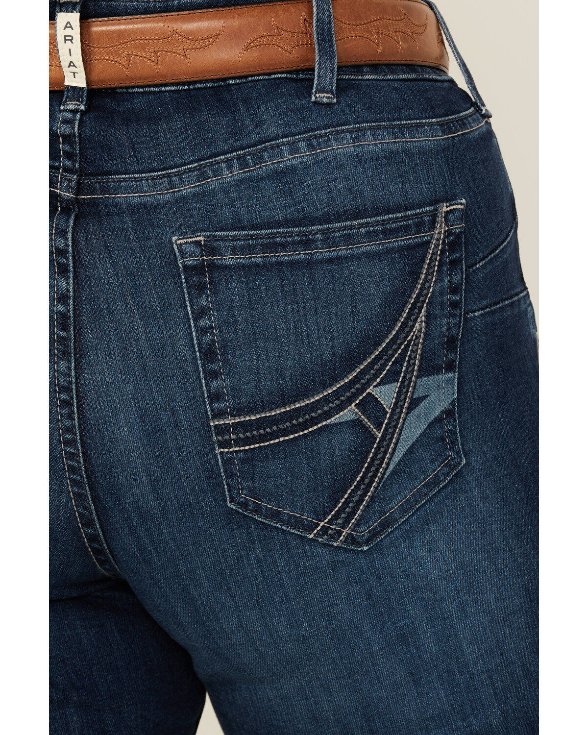 Ariat Women's R.E.A.L. Dark Wash Ariana Mid Rise Bootcut Stretch Denim Jeans - Plus