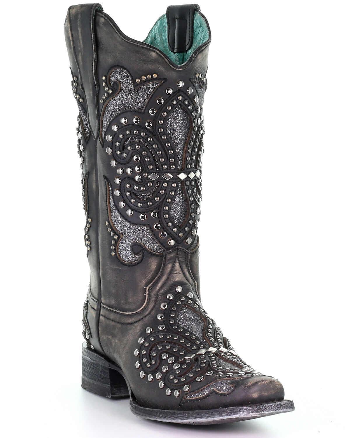 Corral Women's Inlay Western Boots - Square Toe