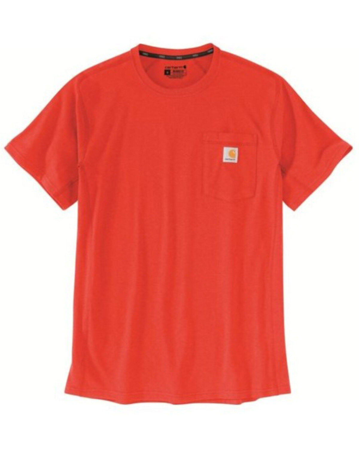 Carhartt Men's Force Relaxed Midweight Logo Pocket Work T-Shirt - Tall