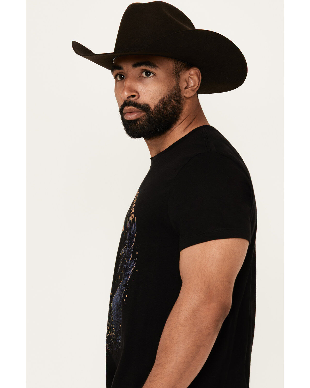 Cody James Men's No Regrets Cowboy Short Sleeve Graphic T-Shirt