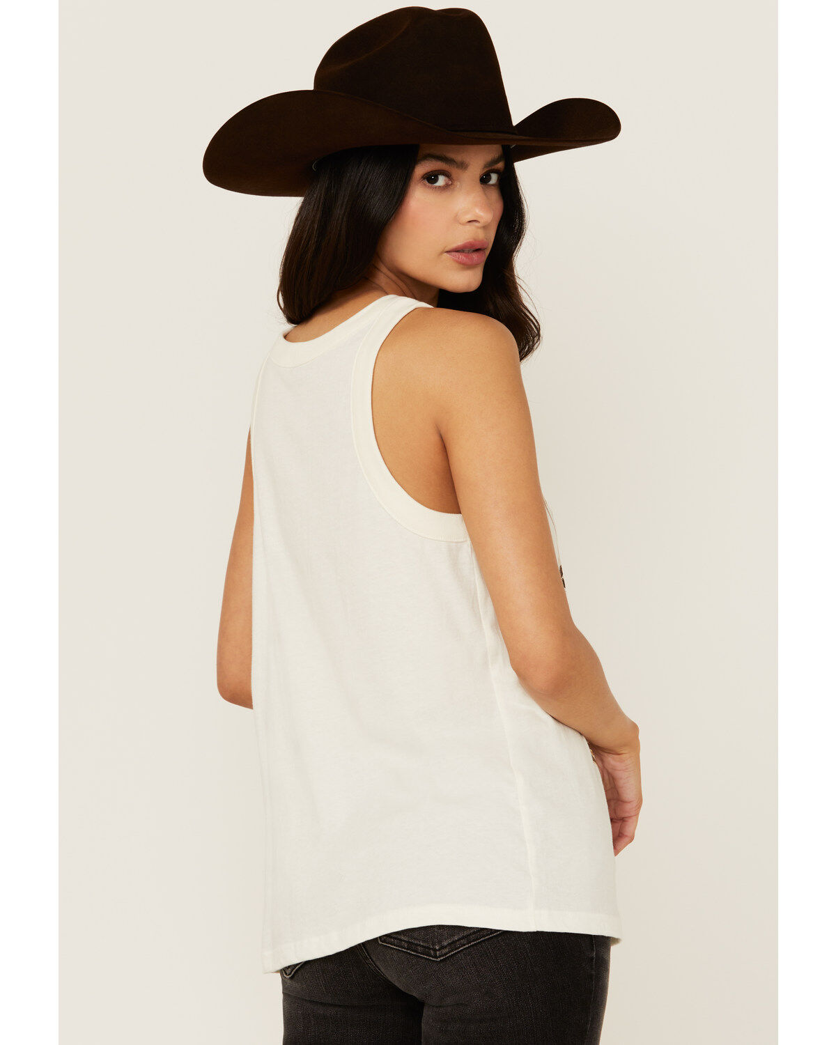 Wrangler Women's Long Live Cowboys Graphic Tank