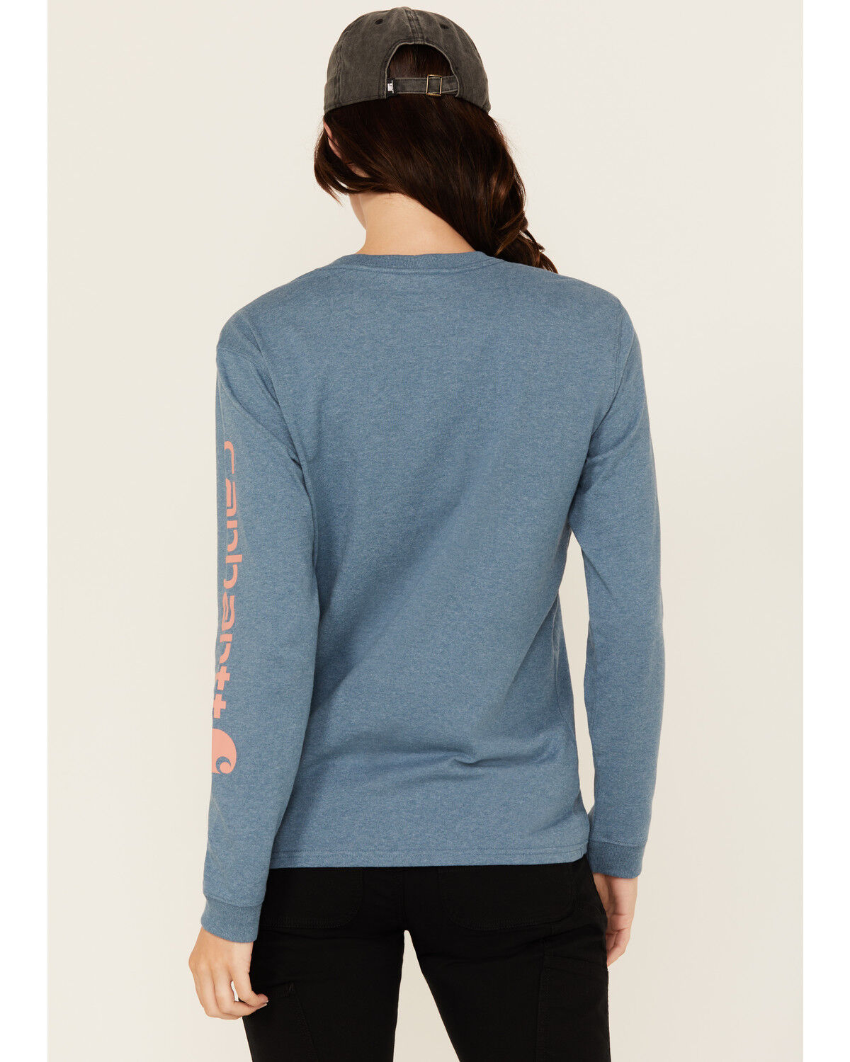 Carhartt Women's Loose Fit Heavyweight Long Sleeve Graphic Work Shirt