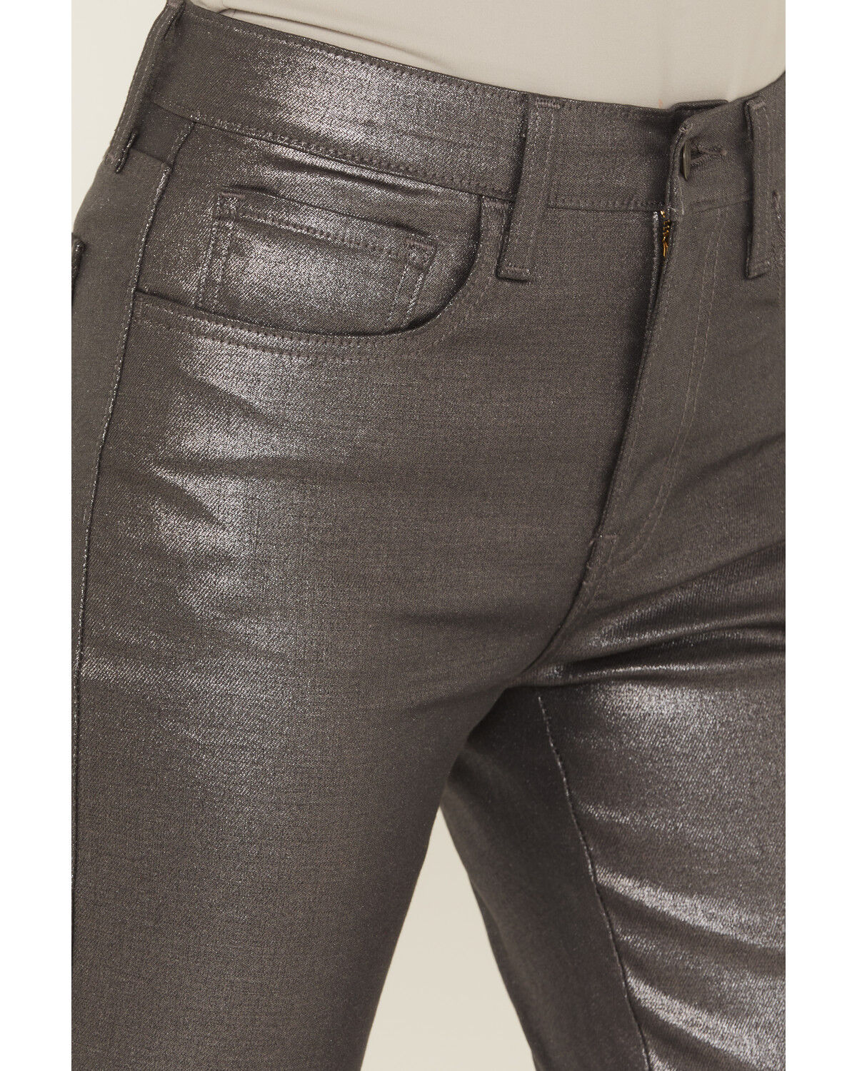 Levi's Women's Shine Til Dawn 724 High Rise Coated Straight Stretch Denim Jeans