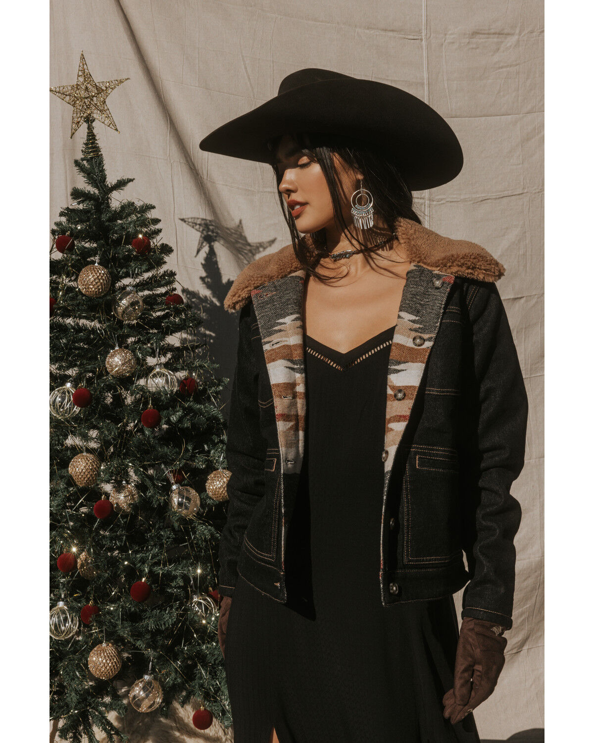 Idyllwind Women's Easton Reversible Denim Blanket Jacket