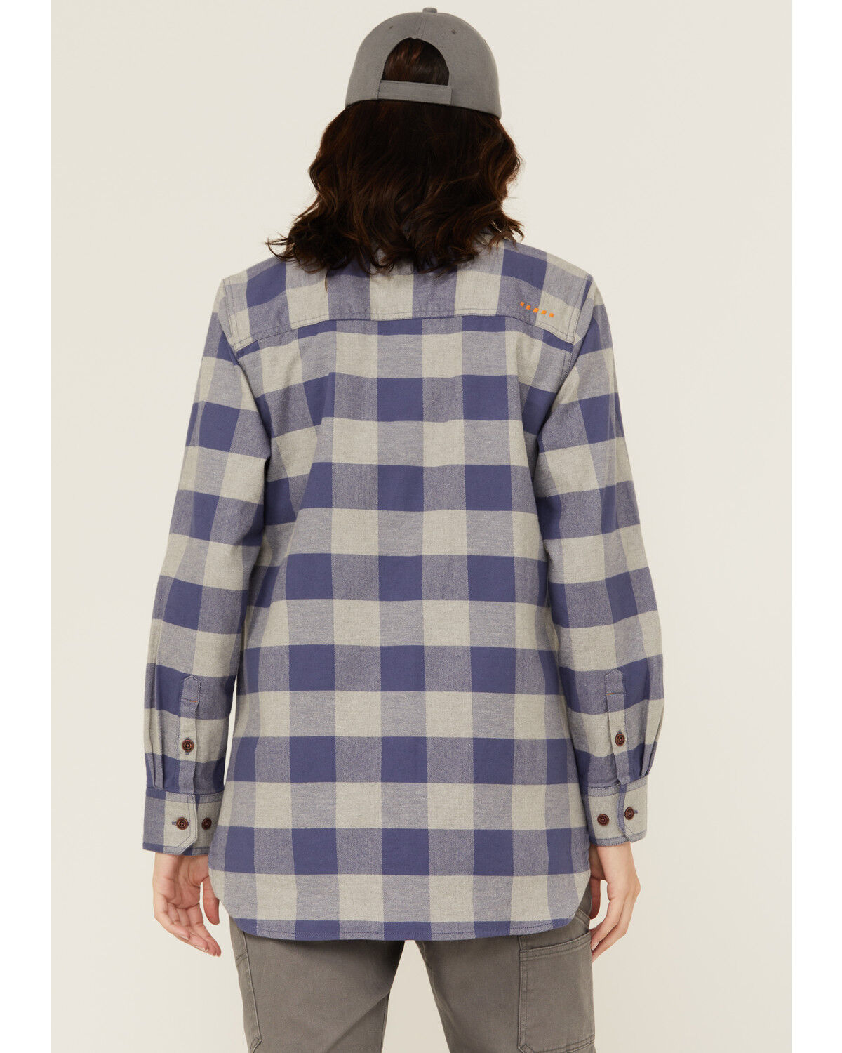 Ariat Women's Rebar Tunic Long Sleeve Button-Down Flannel Work Shirt