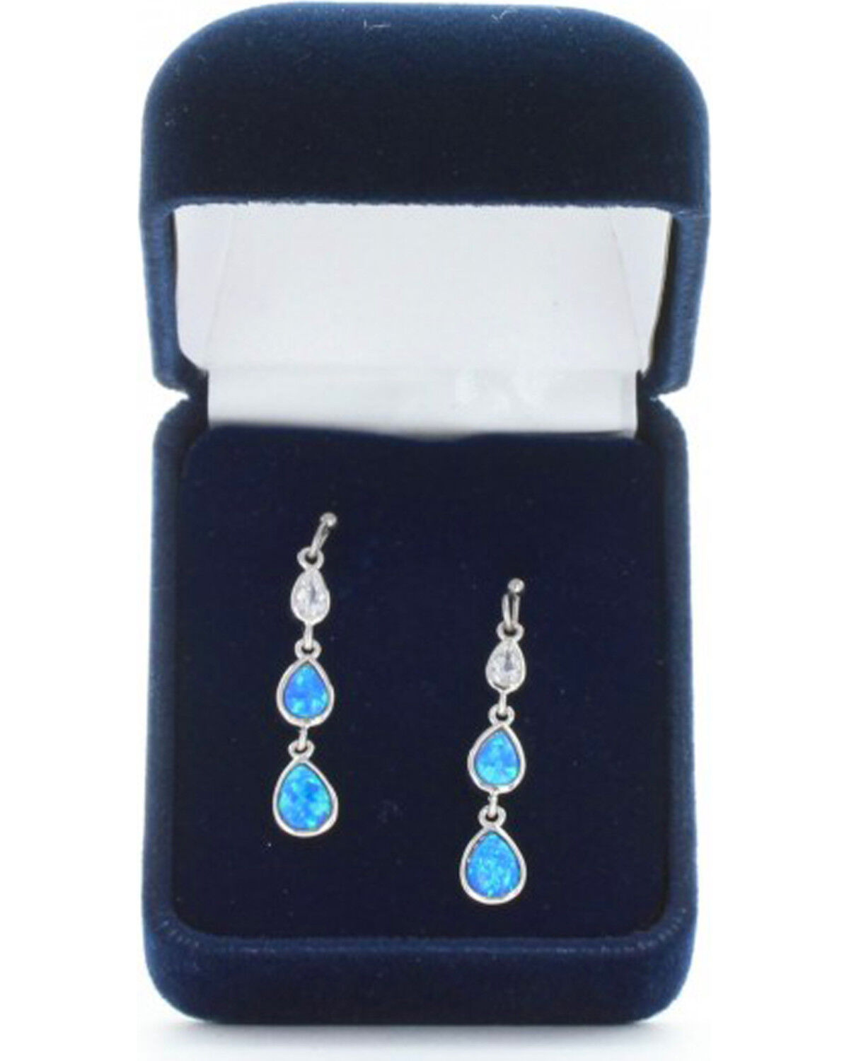 Montana Silversmiths Women's Silver River of Lights Falling into Water Earrings