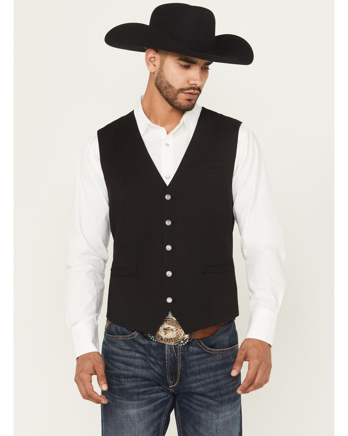 Cody James Men's Saratoga Button-Down Western Vest