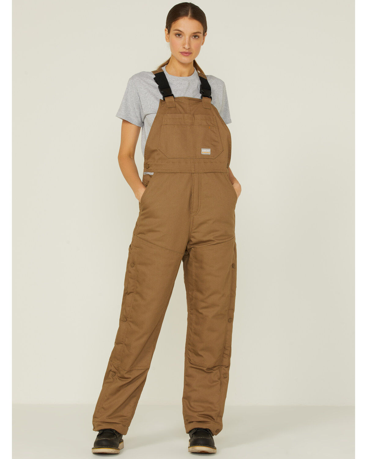 Ariat Women's Rebar DuraCanvas Stretch Insulated Bib Overalls