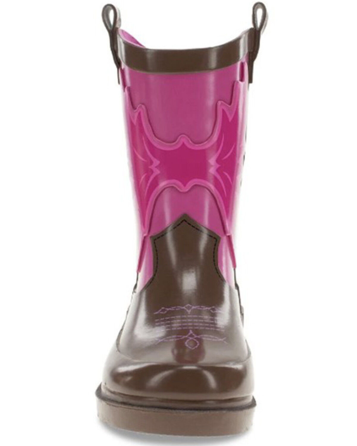 Western Chief Girls' Western Cowgirl Rain Boots - Round Toe