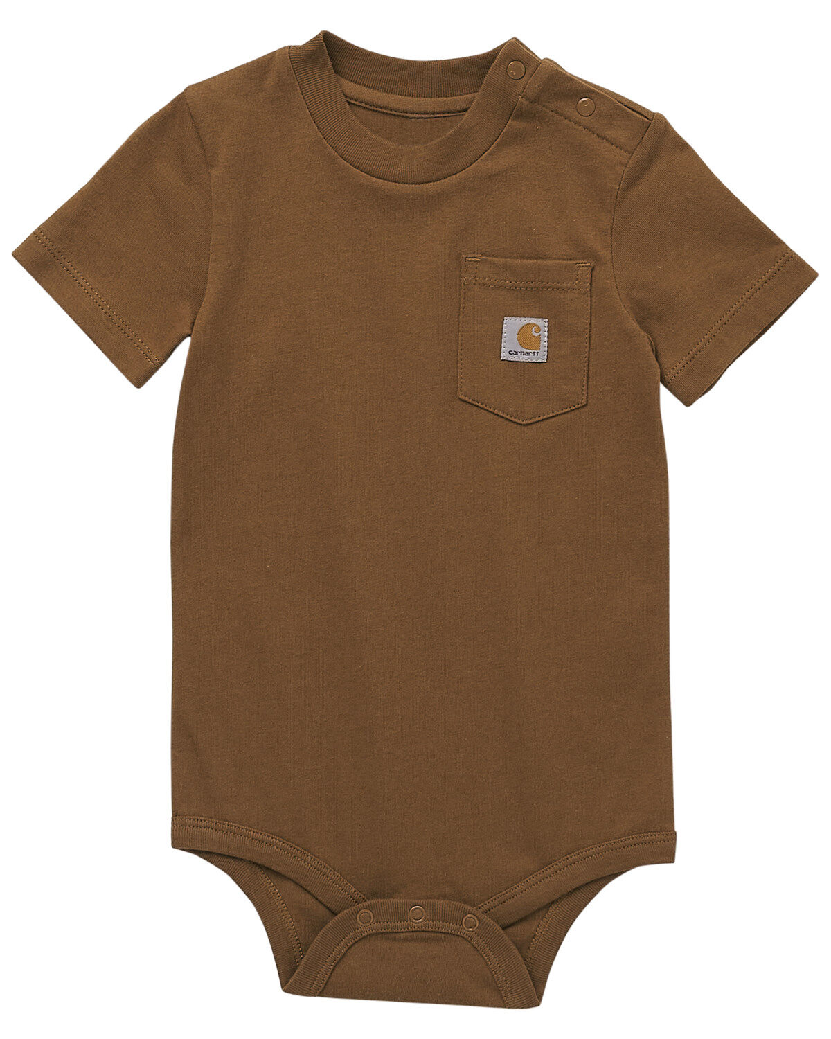 Carhartt Infant Boys' Short Sleeve Pocket Onesie