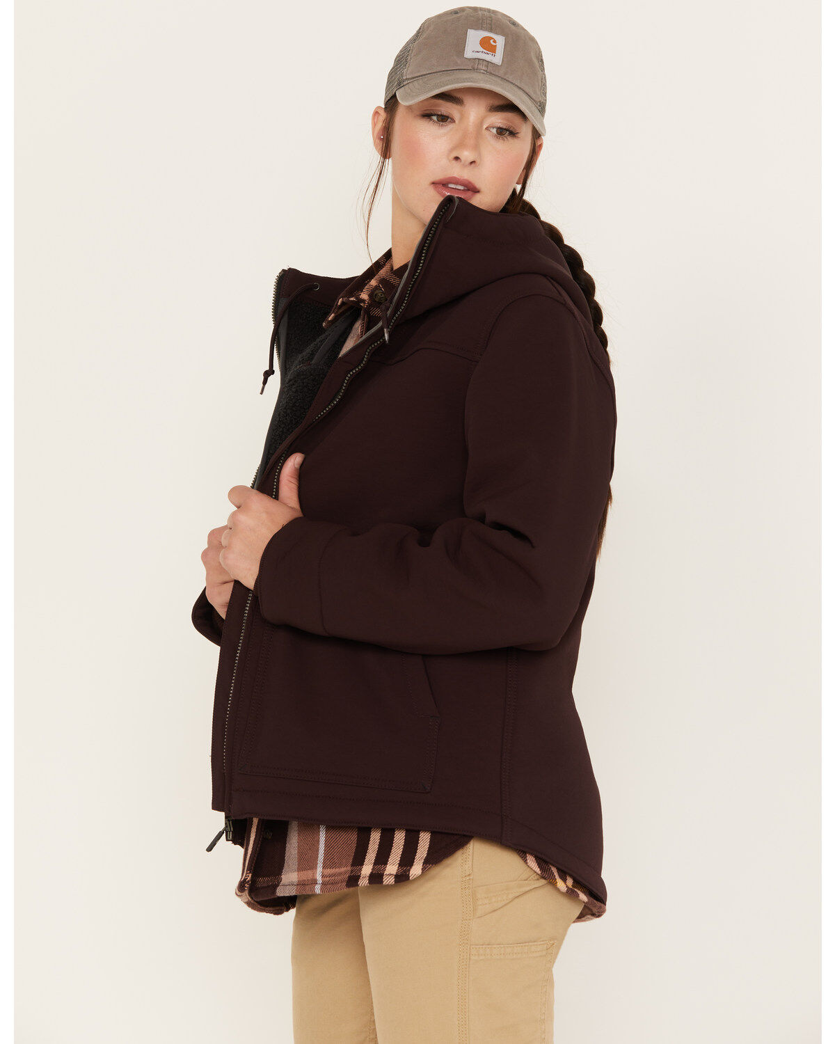 Carhartt Women's Super DuX™ Relaxed Fit Sherpa-Lined Active Jacket