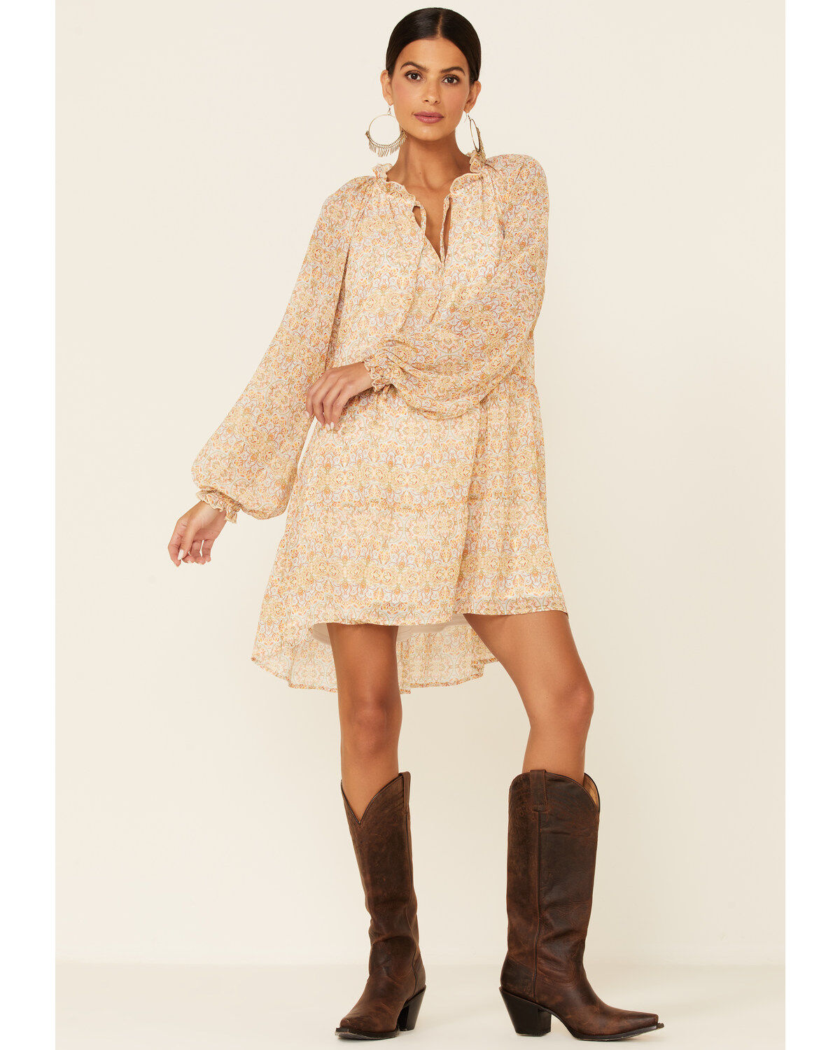 Show Me Your Mumu Paisley Birdie Mini Dress