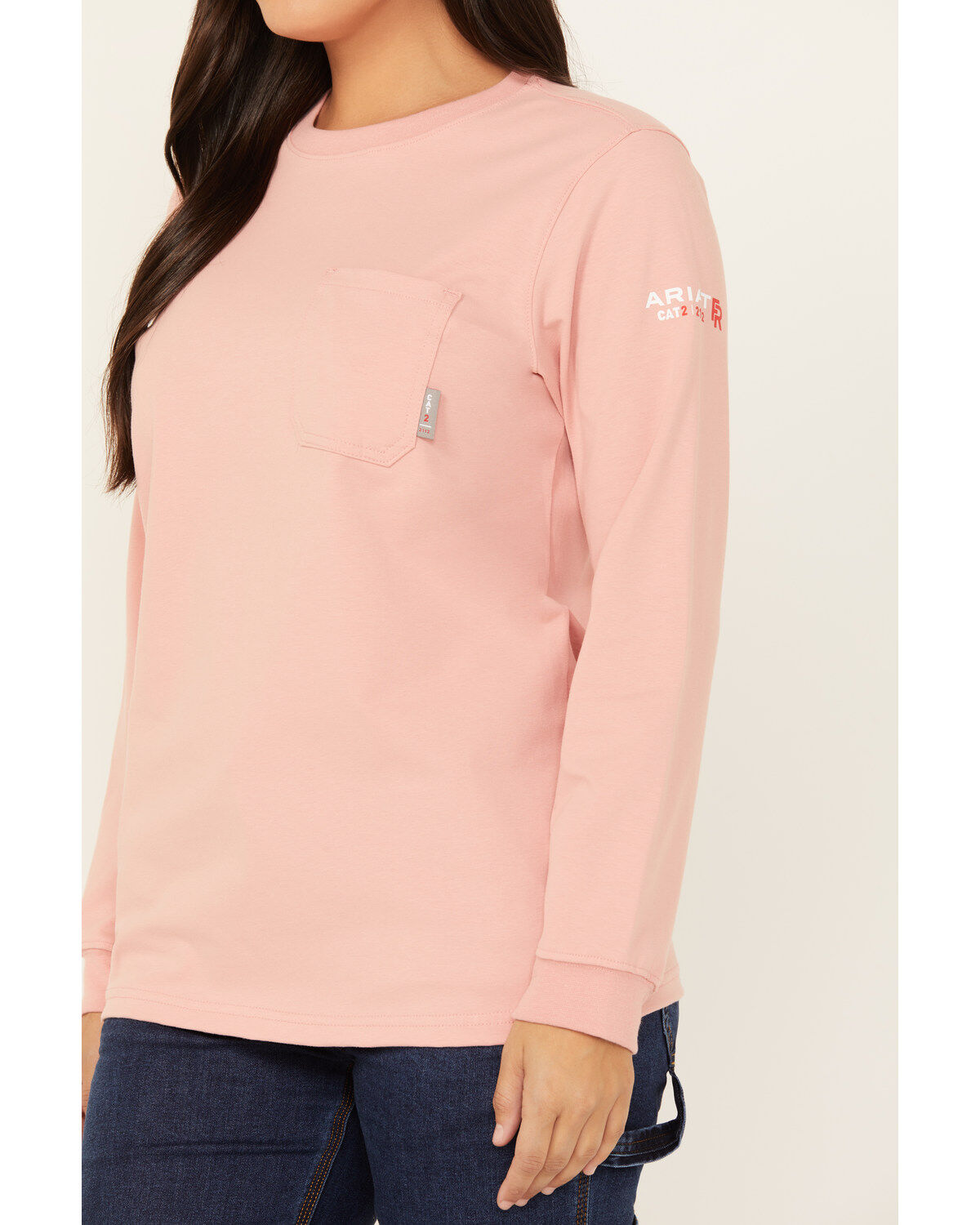Ariat Women's FR American Rose Long Sleeve Work T-Shirt