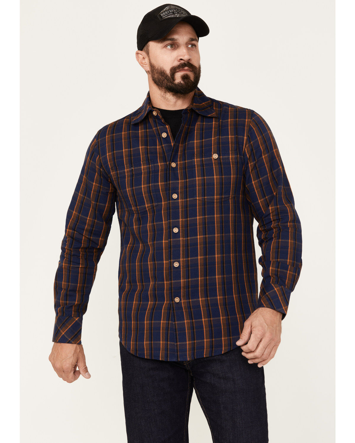Resistol Men's Englewood Plaid Button Down Western Shirt
