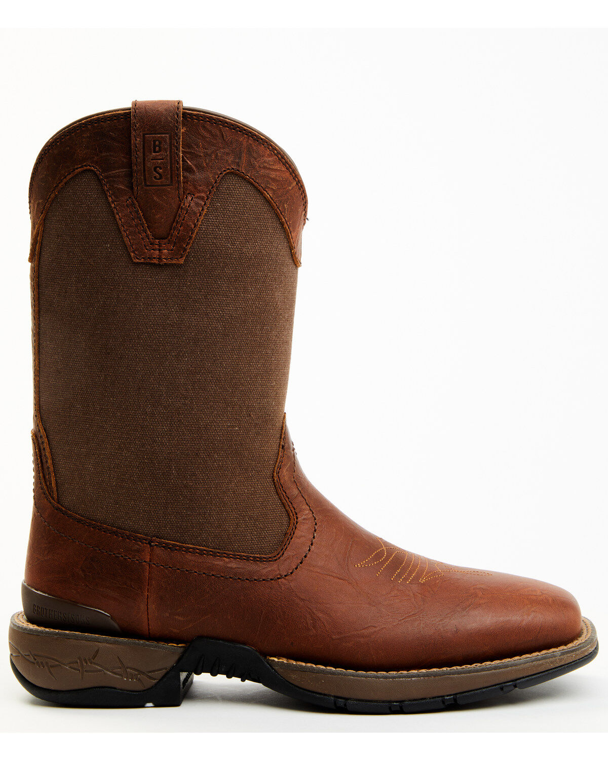 Brothers and Sons Men's Xero Gravity Lite Western Performance Boots - Broad Square Toe
