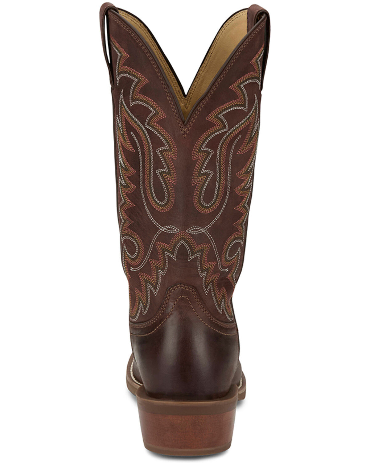 Justin Men's Cowboy Town Bay Western Boots - Square Toe