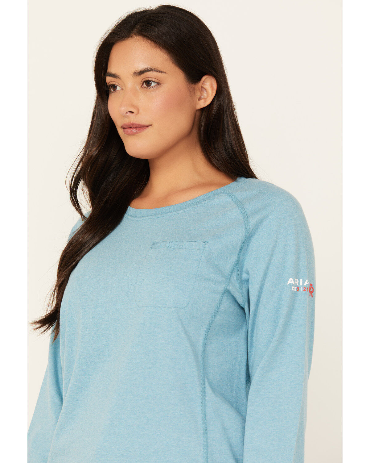 Ariat Women's FR Air Crew Long Sleeve Work Shirt