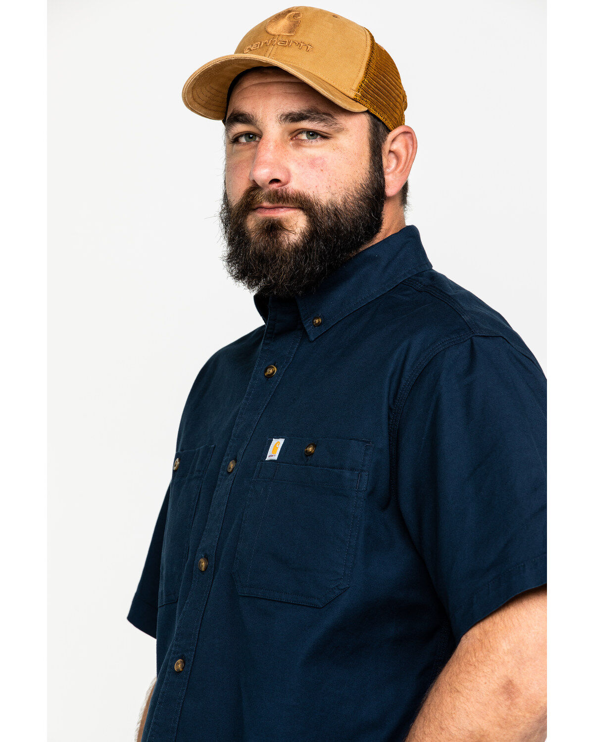 Carhartt Men's Rugged Flex Rigby Short Sleeve Work Shirt