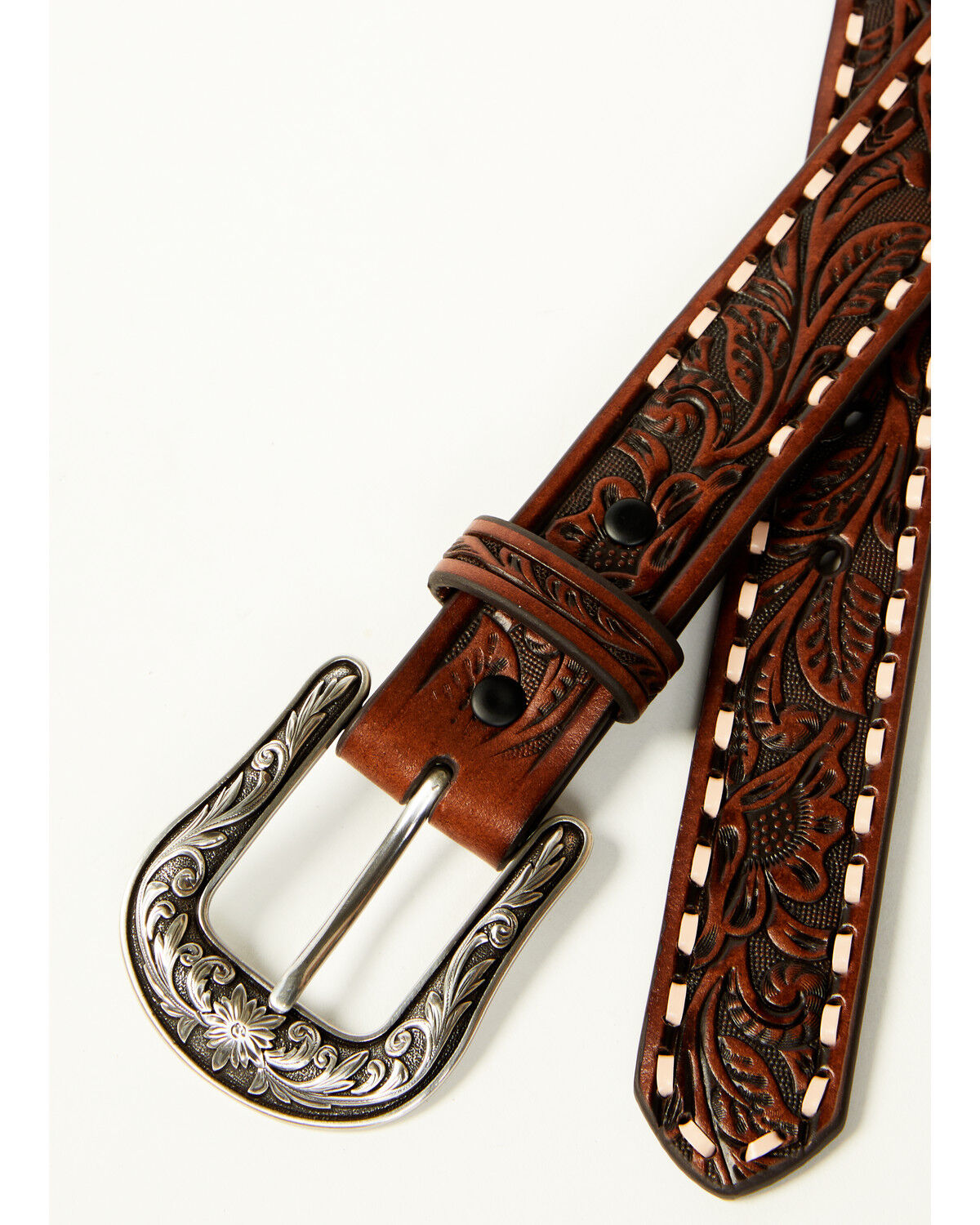 Shyanne Girls' Floral Tooled Belt