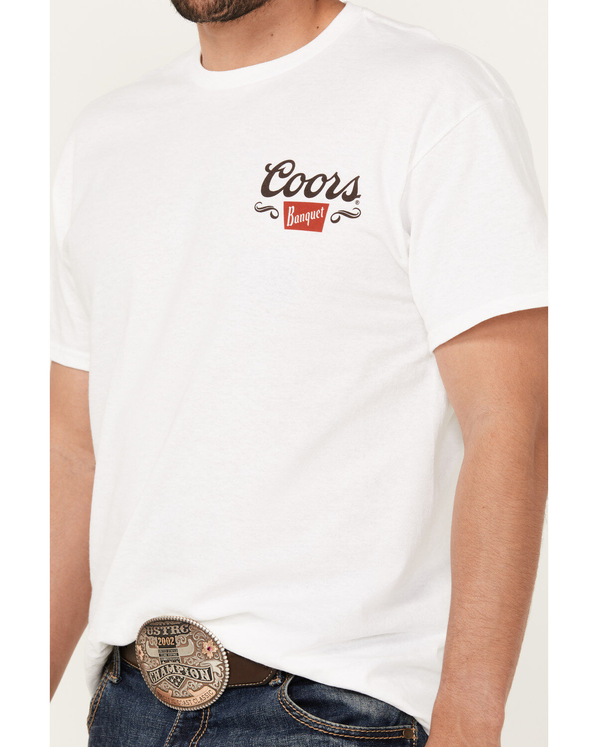 Coors Men's Boot Barn Exclusive Banquet Logo Short Sleeve Graphic T-Shirt