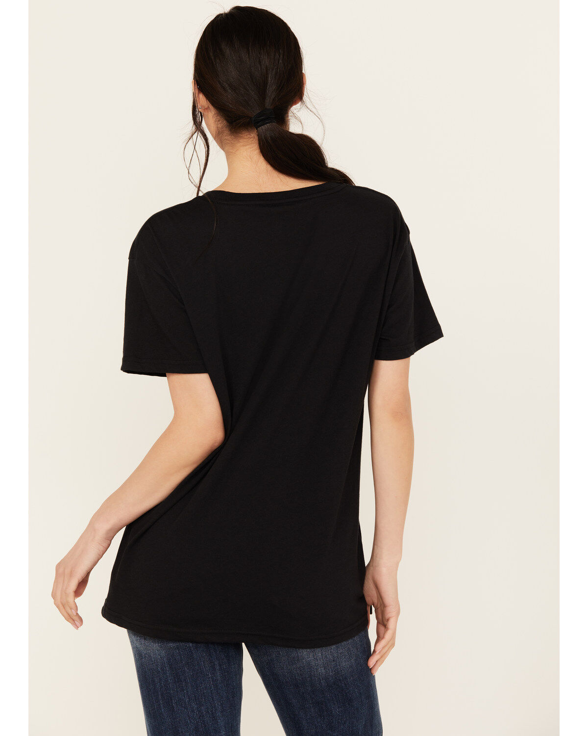 Wrangler Retro Women's Long Live Cowboys Short Sleeve Boyfriend Graphic Tee