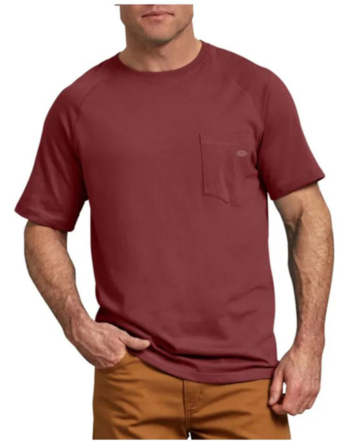 Dickies Men's Solid Performance Cooling Short Sleeve Work Pocket T-Shirt